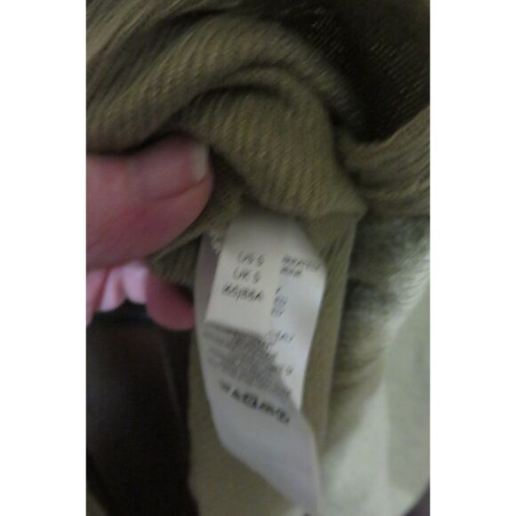 We the Free Shirt Womens Small Green Long Sleeve Pullover Thumb Hole Oversized - Picture 5 of 5